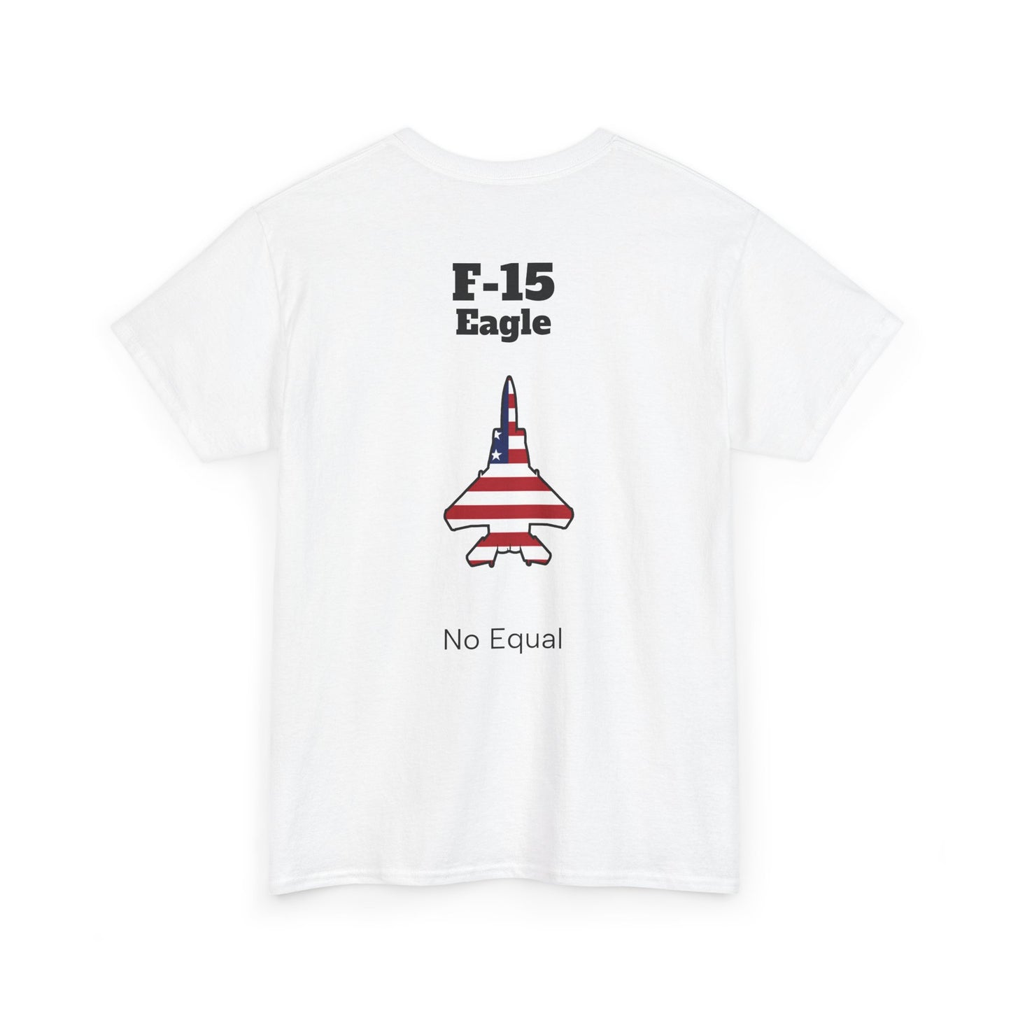 F-15 Eagle T-Shirt back print