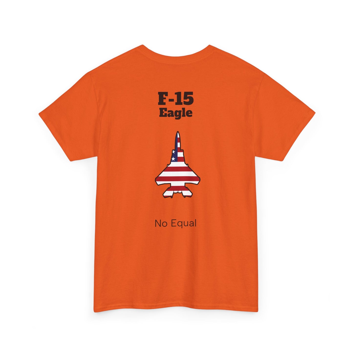 F-15 Eagle T-Shirt back print