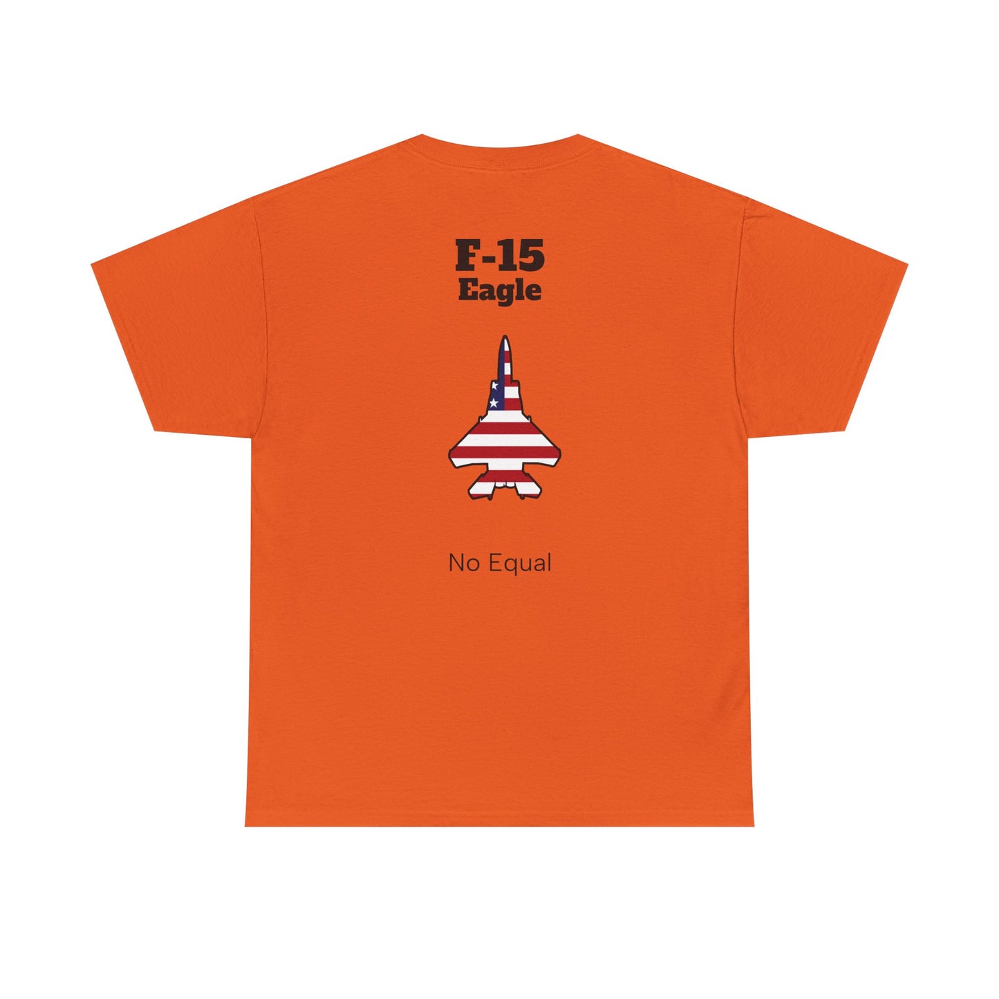 F-15 Eagle T-Shirt back print