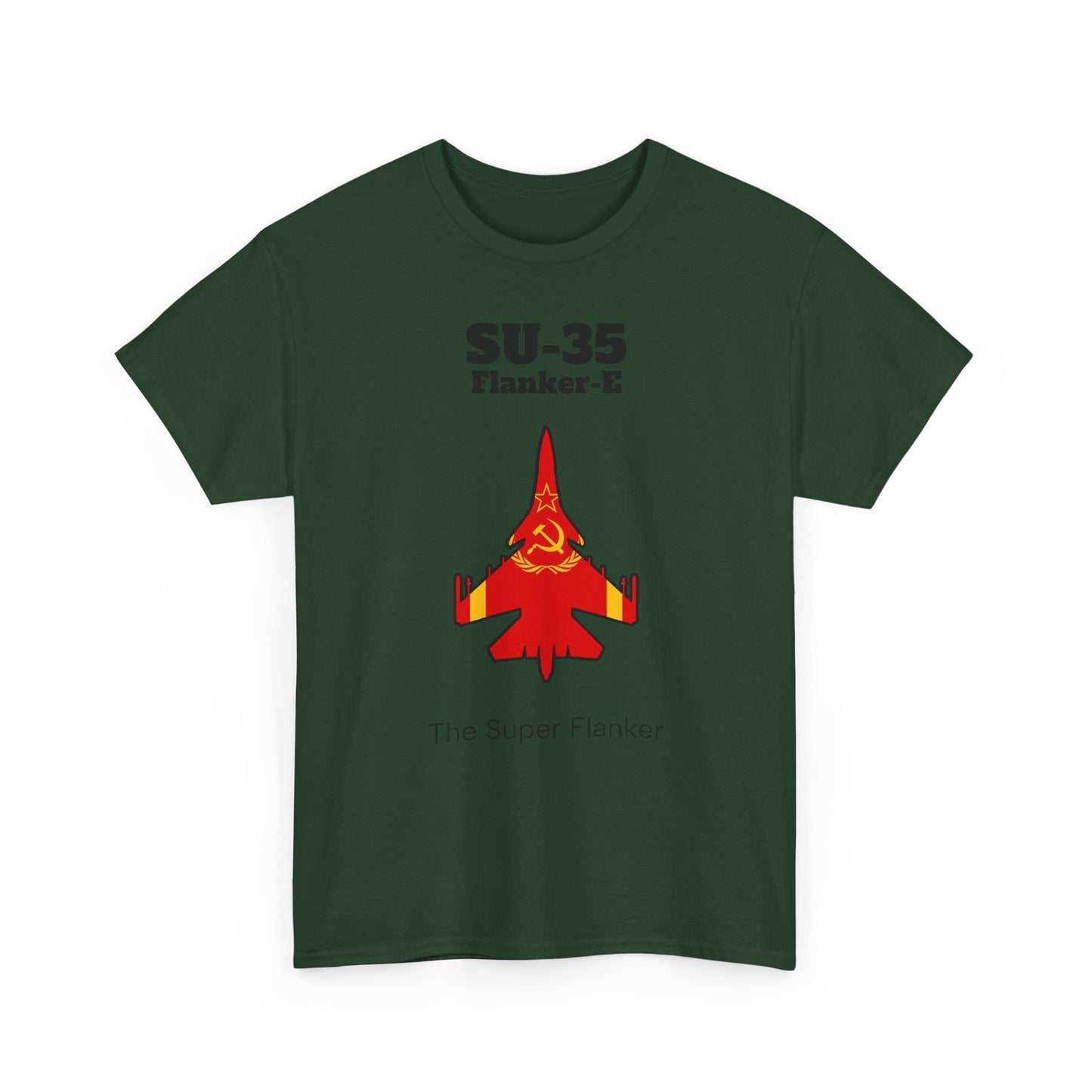 SU-35 Flanker-E T-Shirt front print