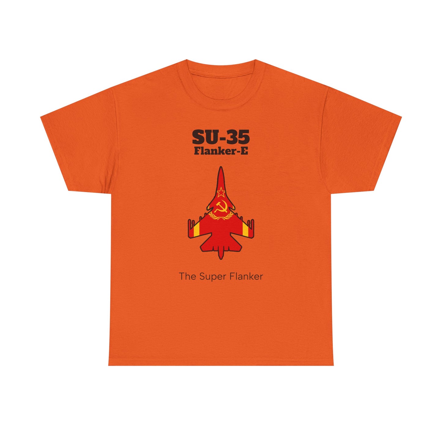 SU-35 Flanker-E T-Shirt front print