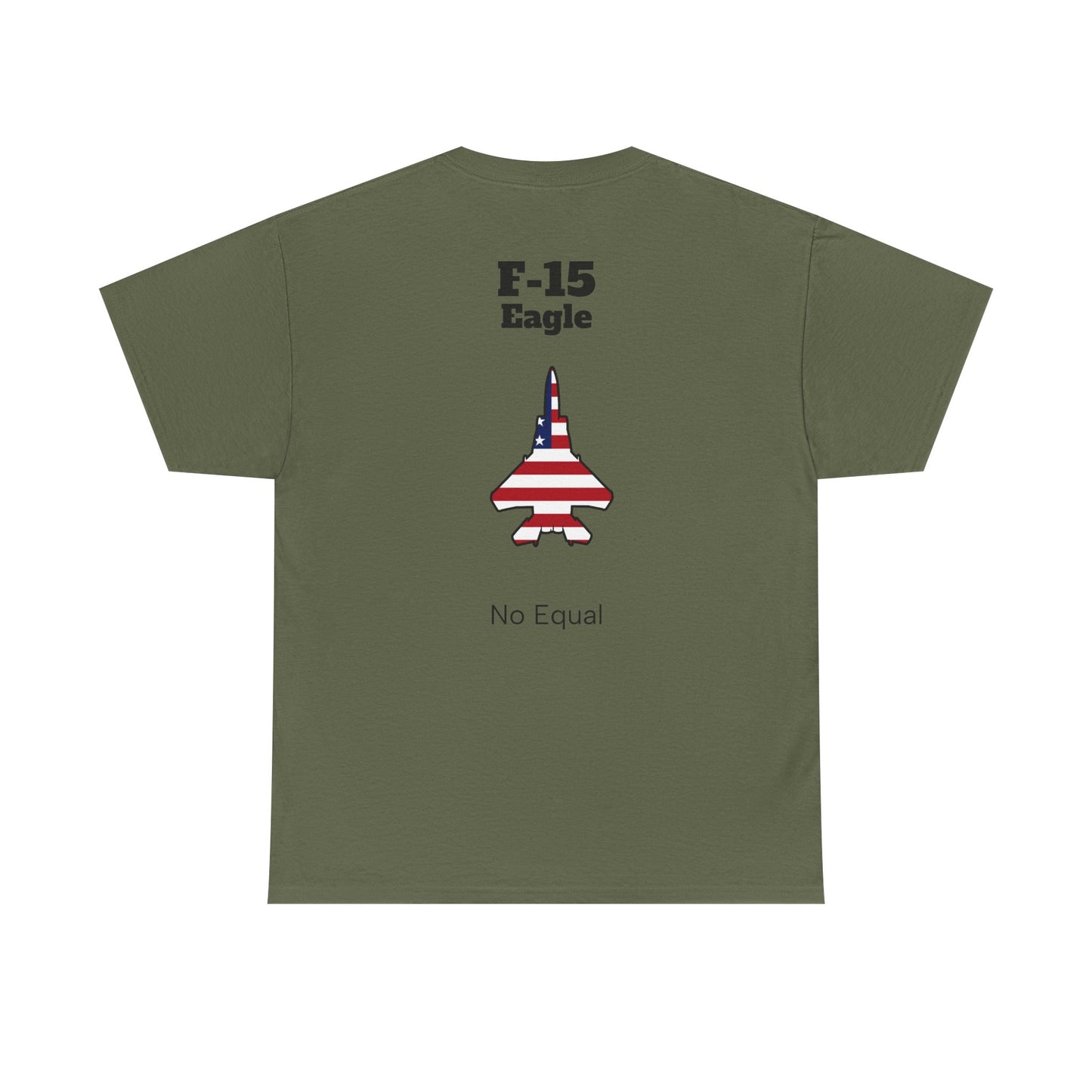 F-15 Eagle T-Shirt back print
