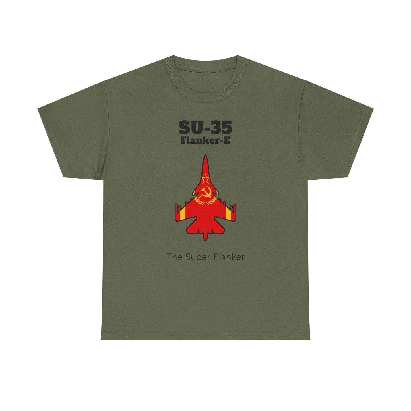 SU-35 Flanker-E T-Shirt front print