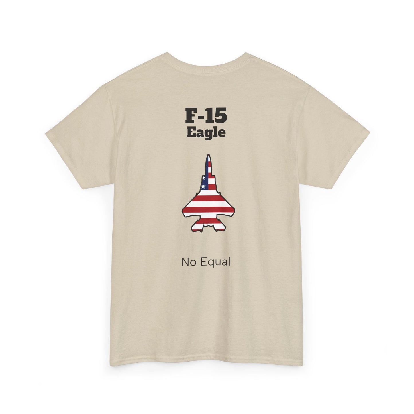 F-15 Eagle T-Shirt back print