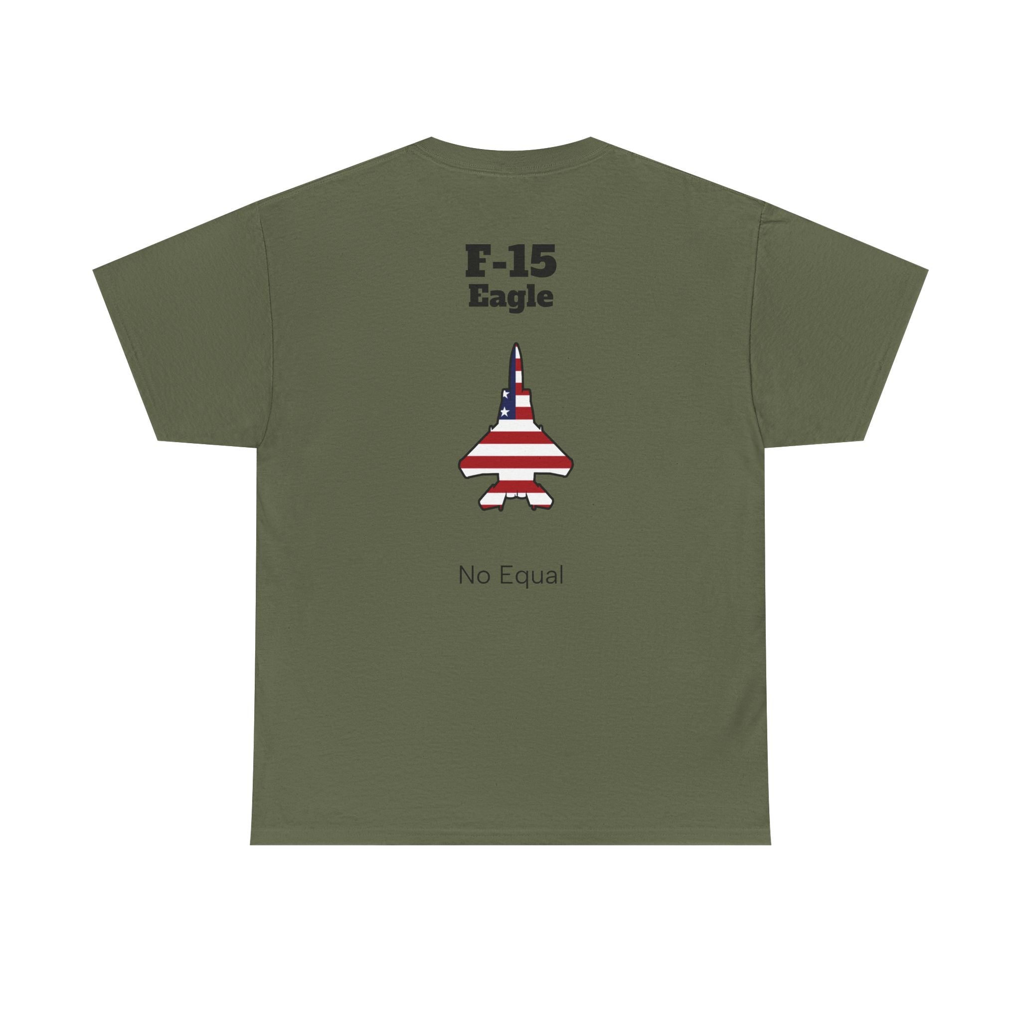 F-15 Eagle T-Shirt back print