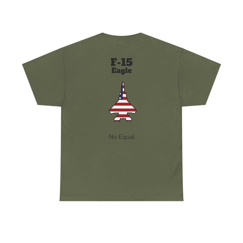 F-15 Eagle T-Shirt back print