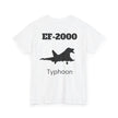 EF-2000 Typhoon Unisex Heavy Cotton Tee - Aviation Enthusiast Shirt