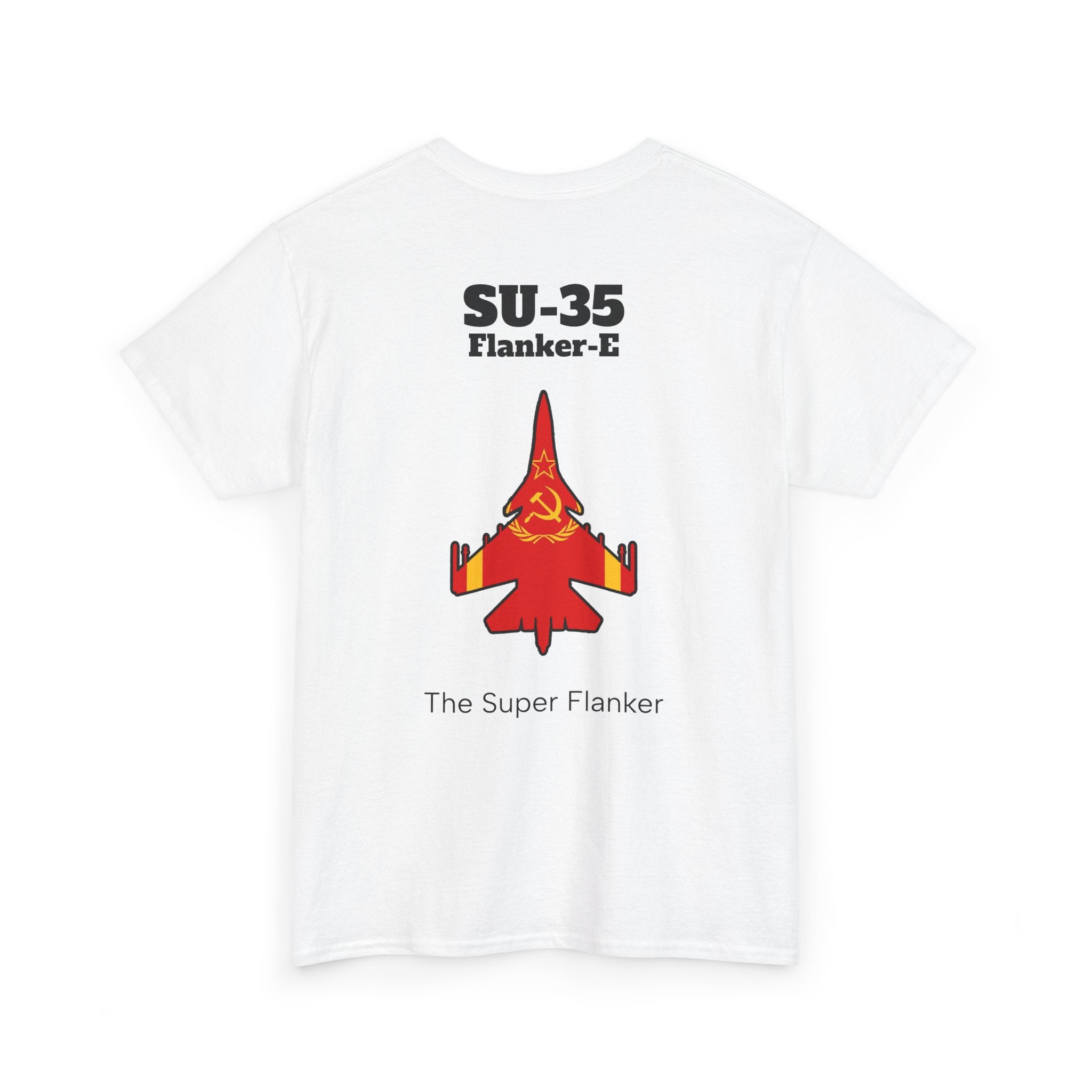 SU-35 Flanker-E T-Shirt back print
