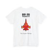 SU-35 Flanker-E T-Shirt back print