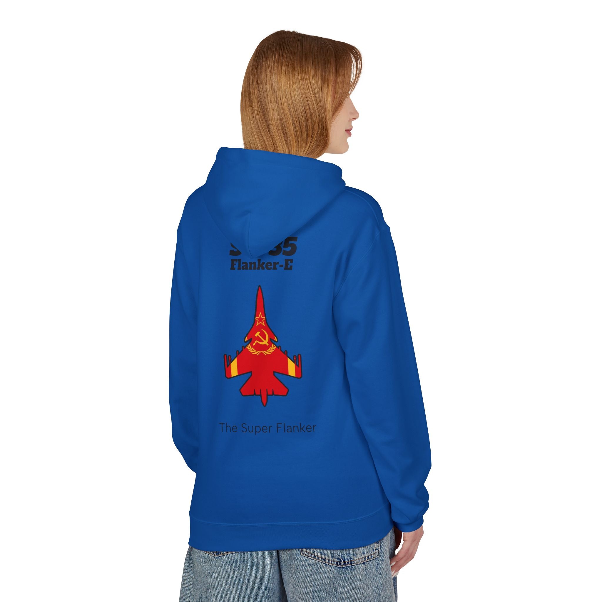 Soviet Fighter Jet Hoodie - Cozy Fleece Sweatshirt with Aviation Design, Great for Aviation Lovers, Gift for Pilots, Casual Wear, [...]