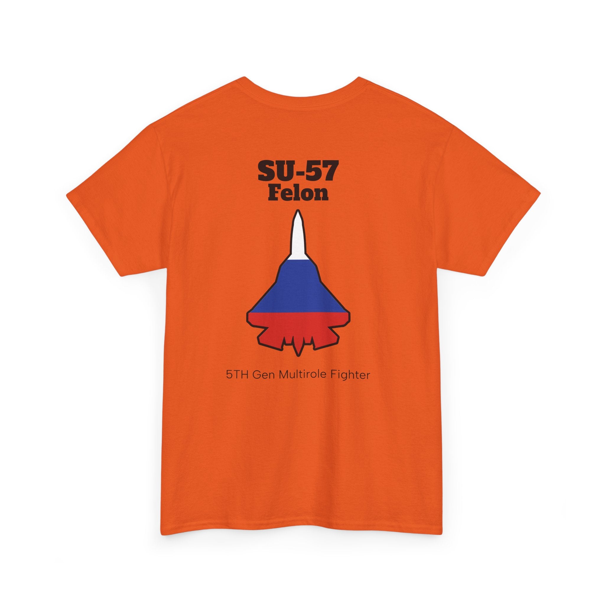 SU-57 Felon T-Shirt backprint