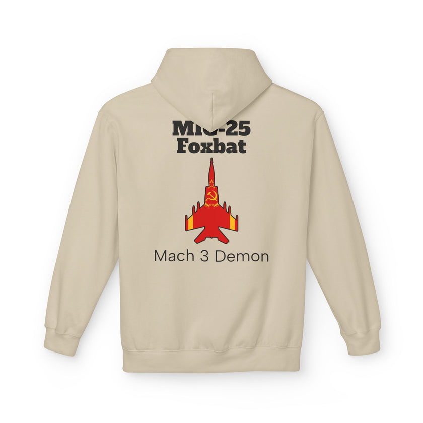 MiG-25 Foxbat Hoodie back print