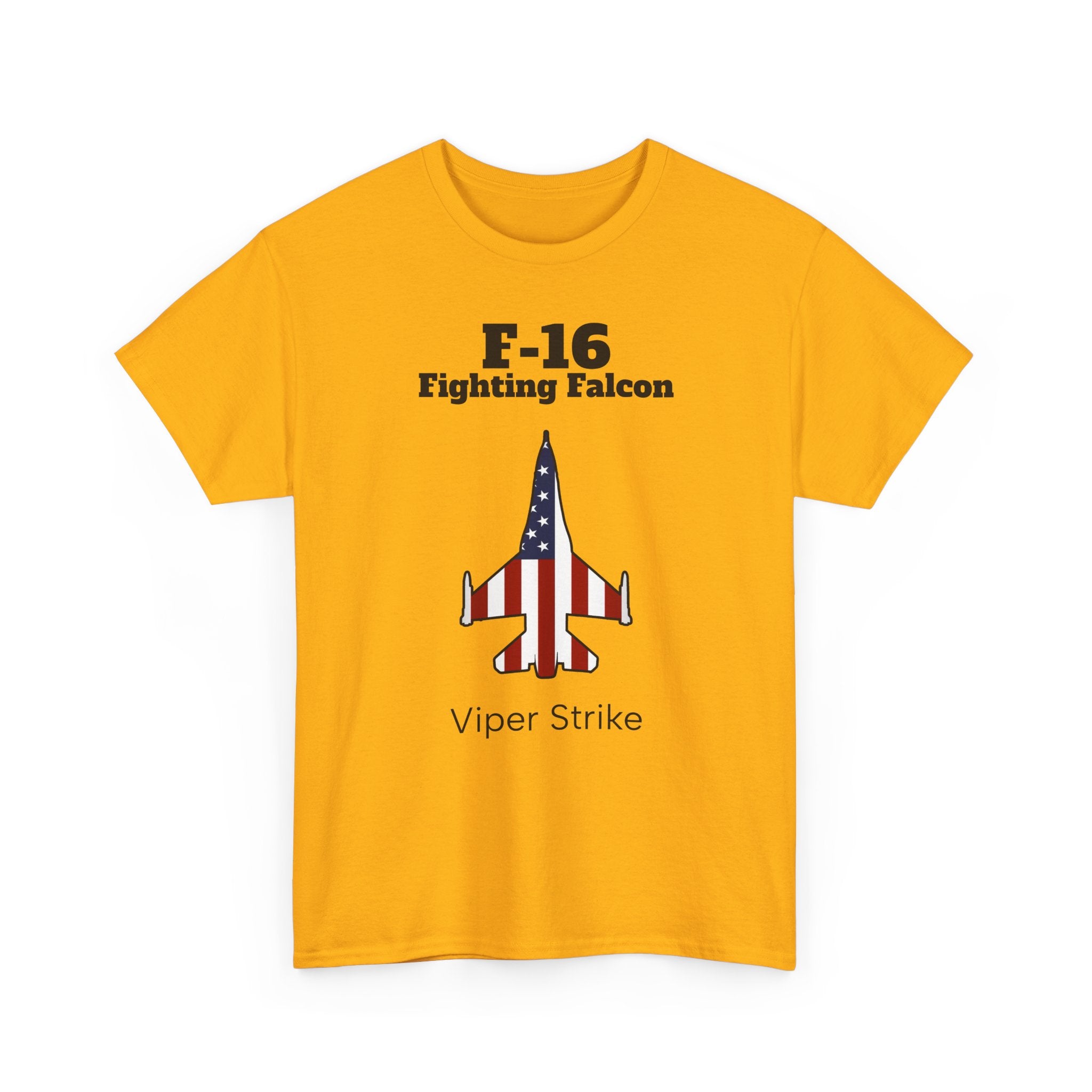 F-16 Fighting Falcon T-Shirt Front Print