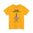 F-16 Fighting Falcon T-Shirt Front Print