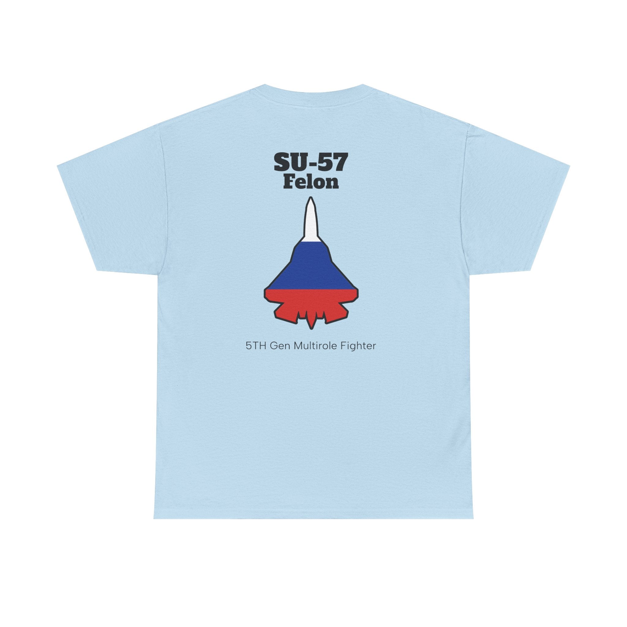 SU-57 Felon T-Shirt backprint