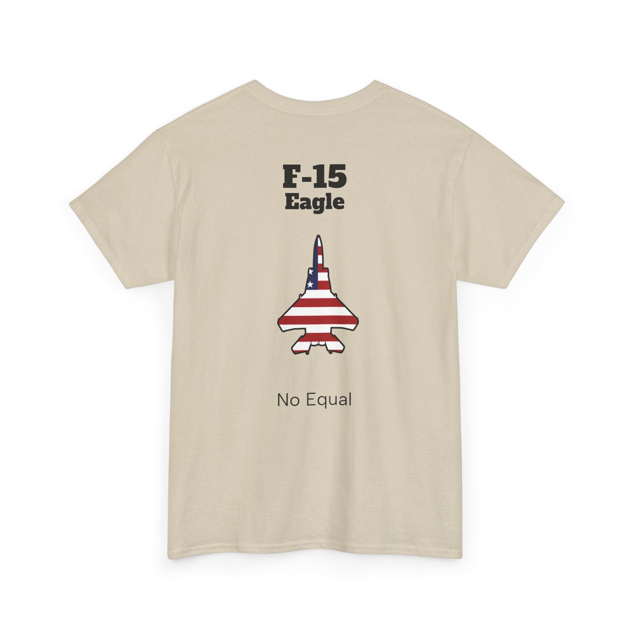F-15 Eagle T-Shirt back print
