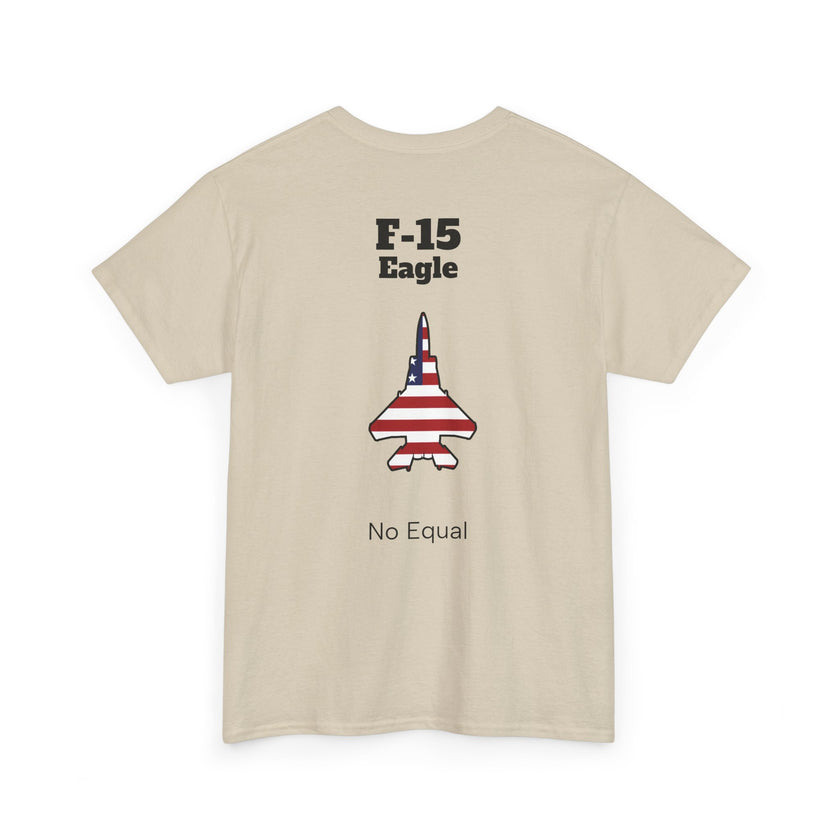 F-15 Eagle T-Shirt back print