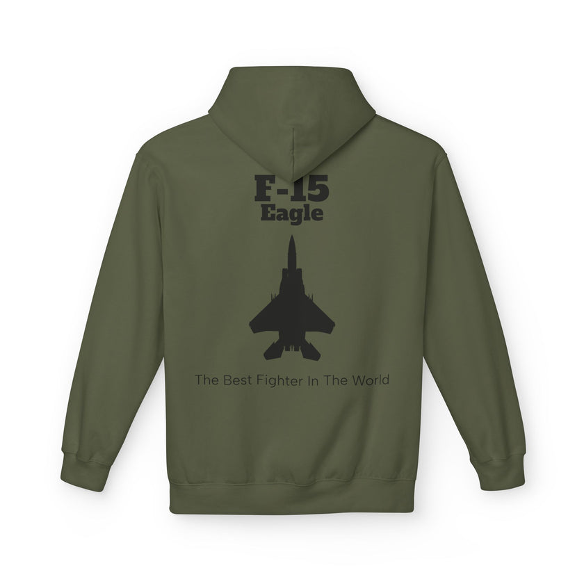 F-15 Eagle Fighter Hoodie - BackPrint