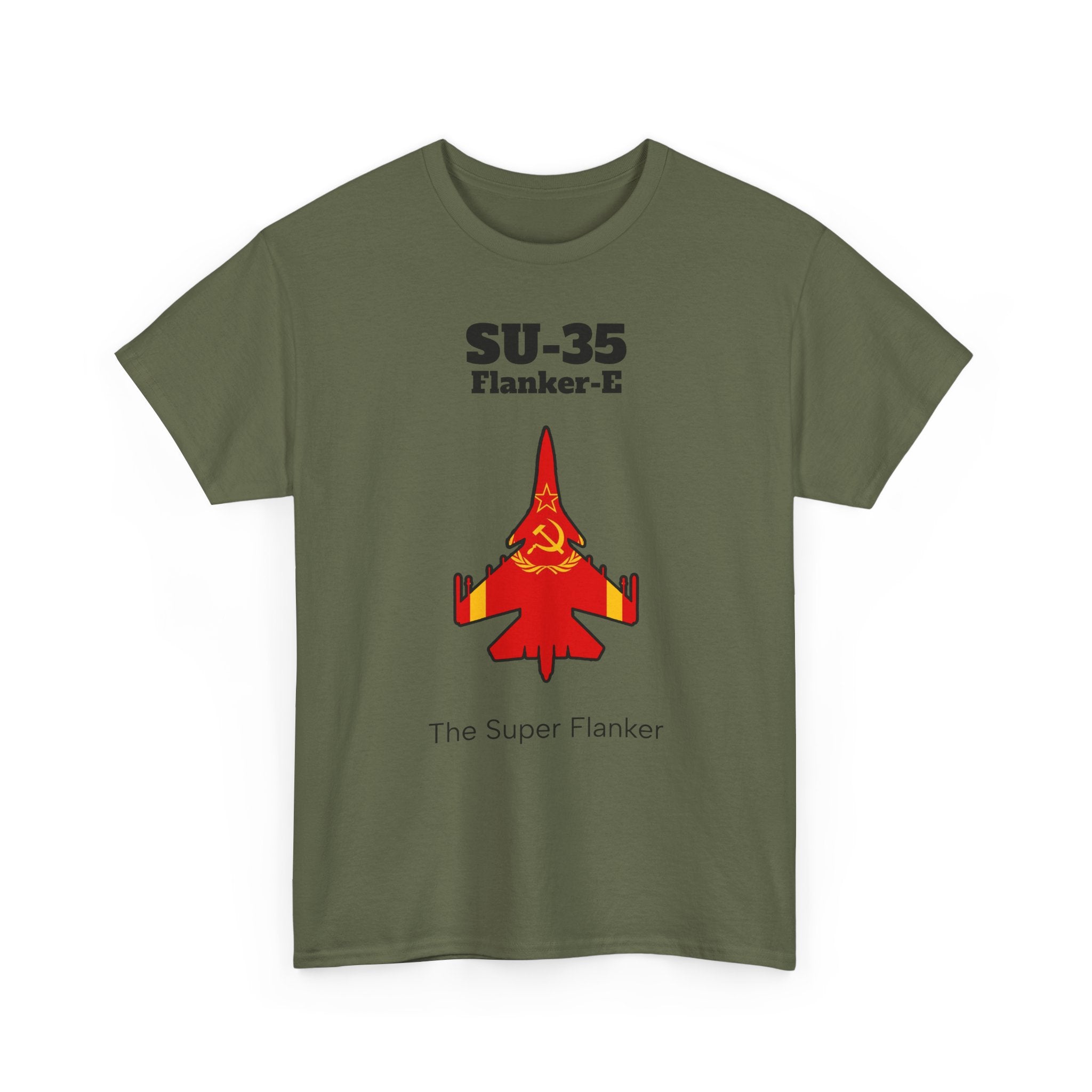 SU-35 Flanker-E T-Shirt front print