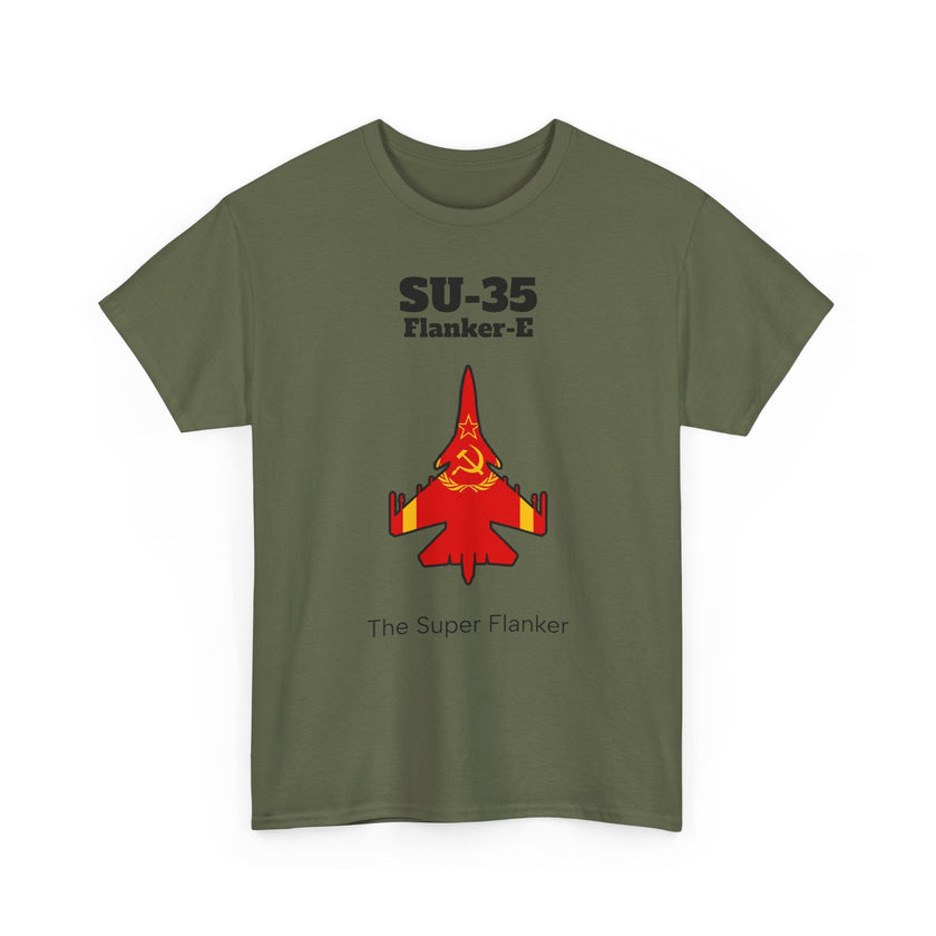 SU-35 Flanker-E T-Shirt front print