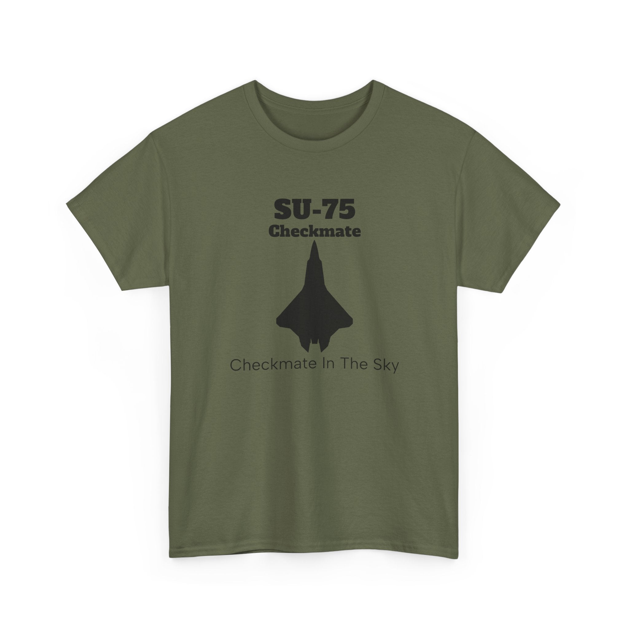 SU-75 Checkmate Unisex Heavy Cotton Tee - FrontPrint