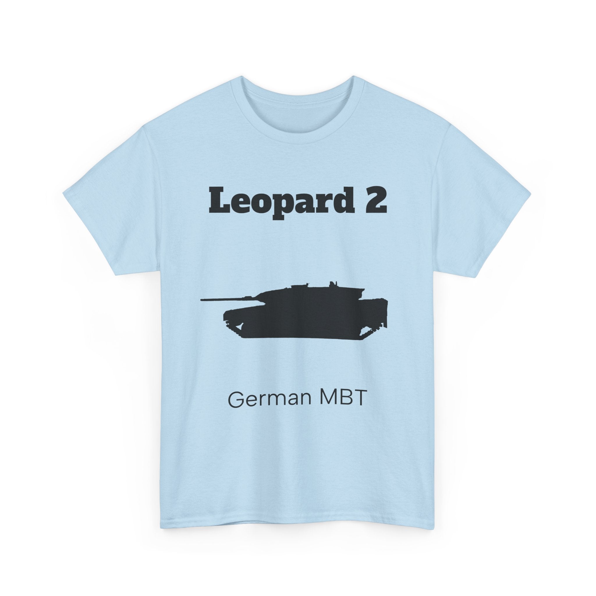 Leopard 2 German MBT T-Shirt  - FrontPrint