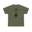 F-15 Eagle Unisex Heavy Cotton Tee - The Best Fighter in the World - BackPrint