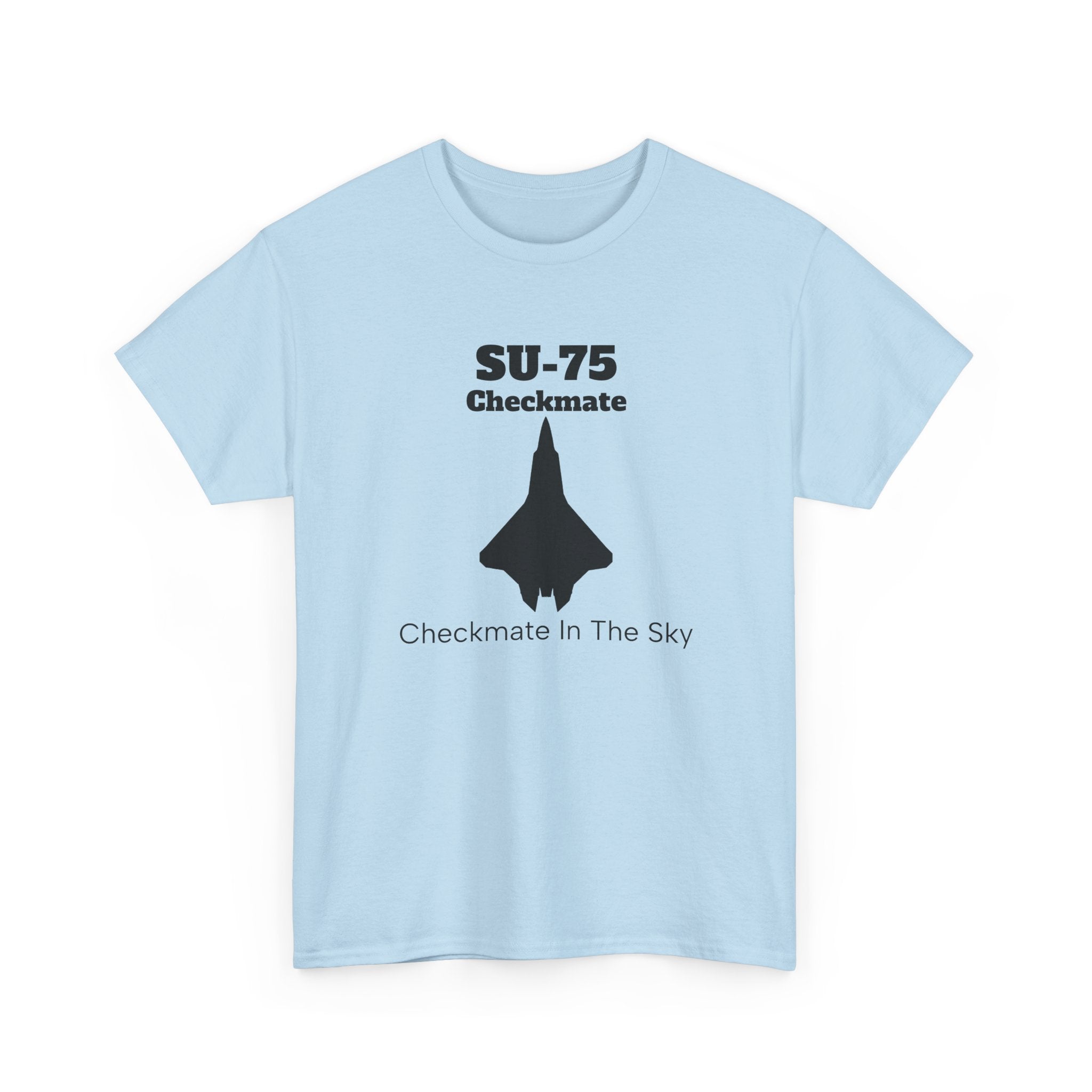 SU-75 Checkmate Unisex Heavy Cotton Tee - FrontPrint