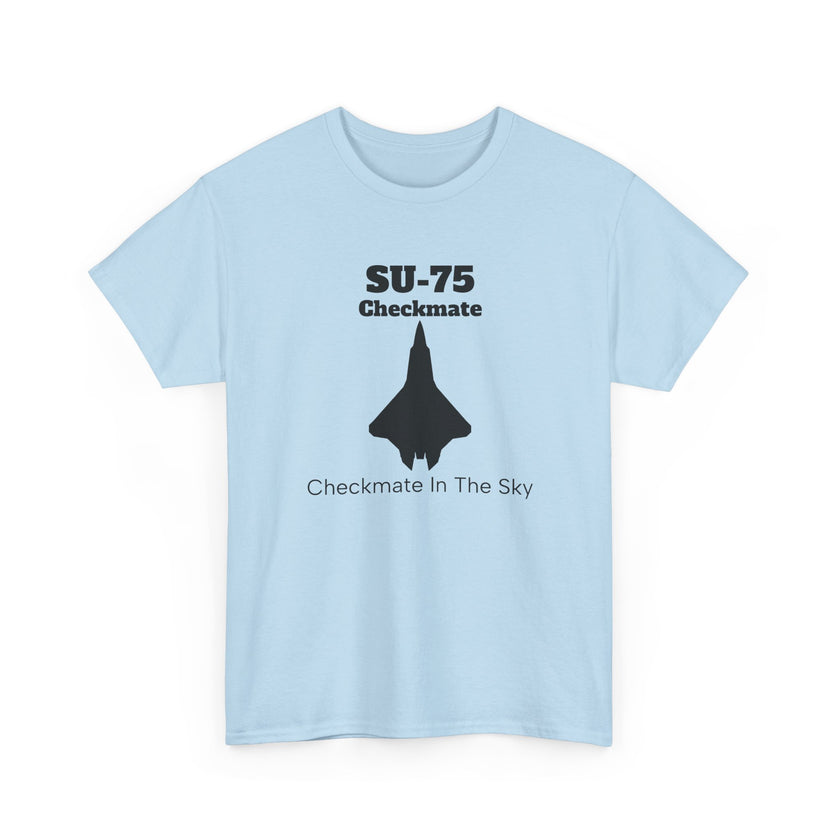 SU-75 Checkmate Unisex Heavy Cotton Tee - FrontPrint
