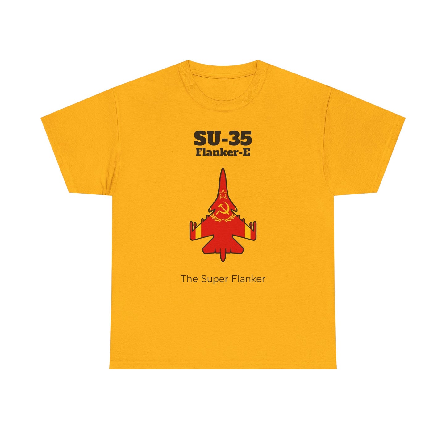 SU-35 Flanker-E T-Shirt front print