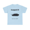 Leopard 2 German MBT T-Shirt  - FrontPrint