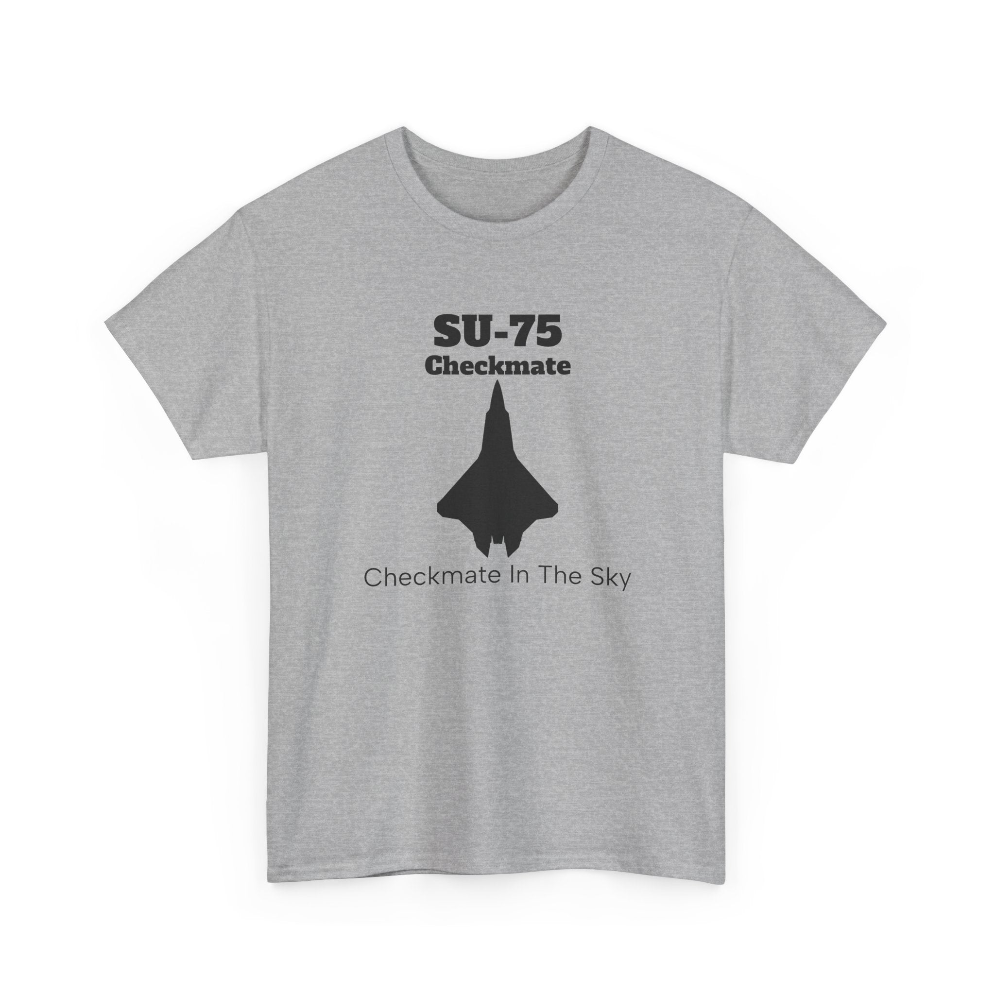 SU-75 Checkmate Unisex Heavy Cotton Tee - FrontPrint