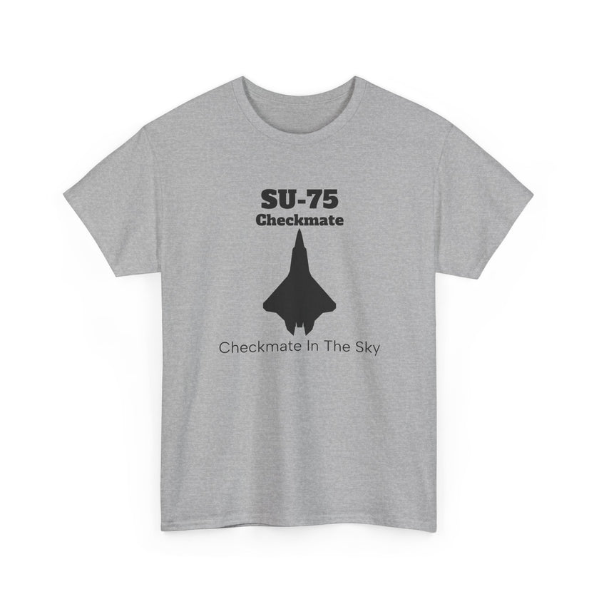 SU-75 Checkmate Unisex Heavy Cotton Tee - FrontPrint