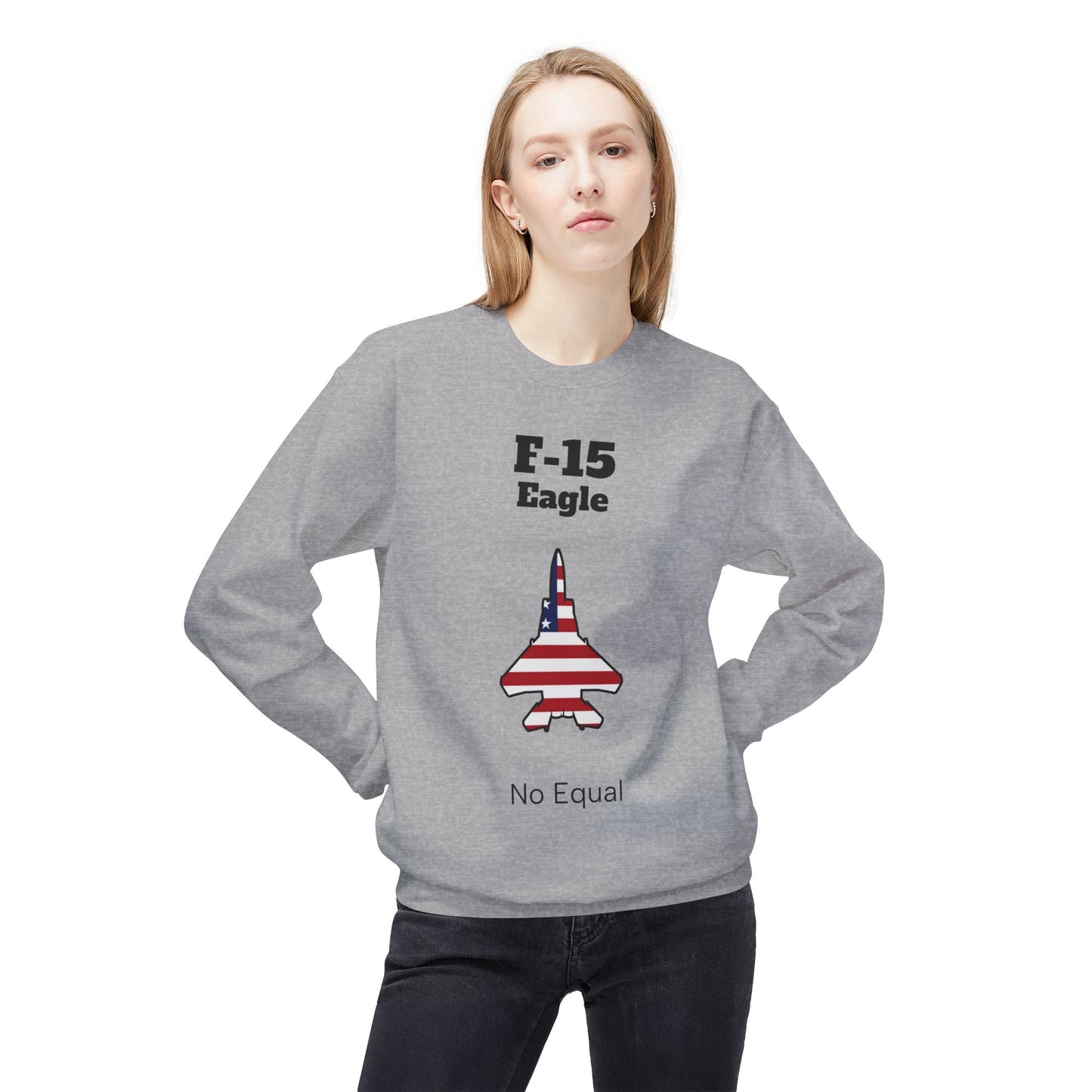 F-15 Eagle Sweatshirt front print