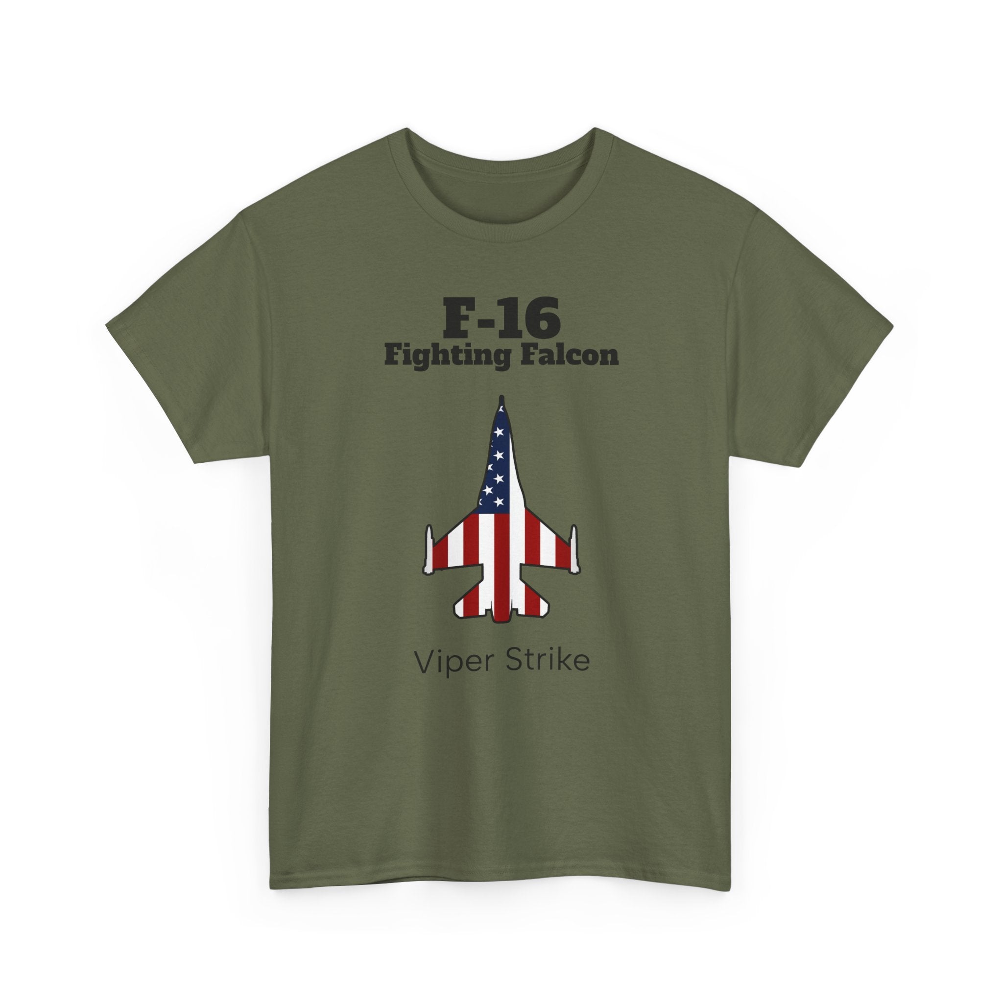 F-16 Fighting Falcon T-Shirt Front Print