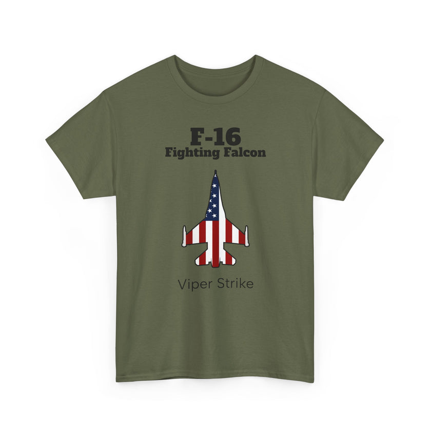 F-16 Fighting Falcon T-Shirt Front Print