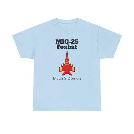 MIG-25 Foxbat T-Shirt front print