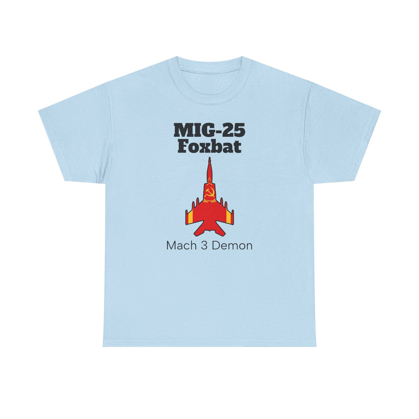 MIG-25 Foxbat T-Shirt front print