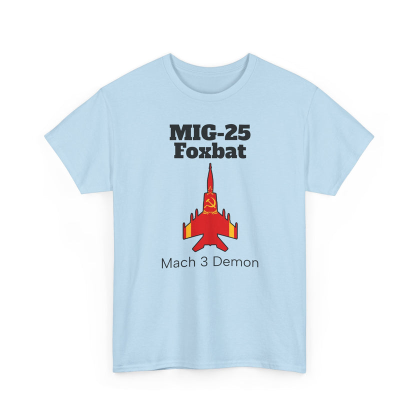 MIG-25 Foxbat T-Shirt front print