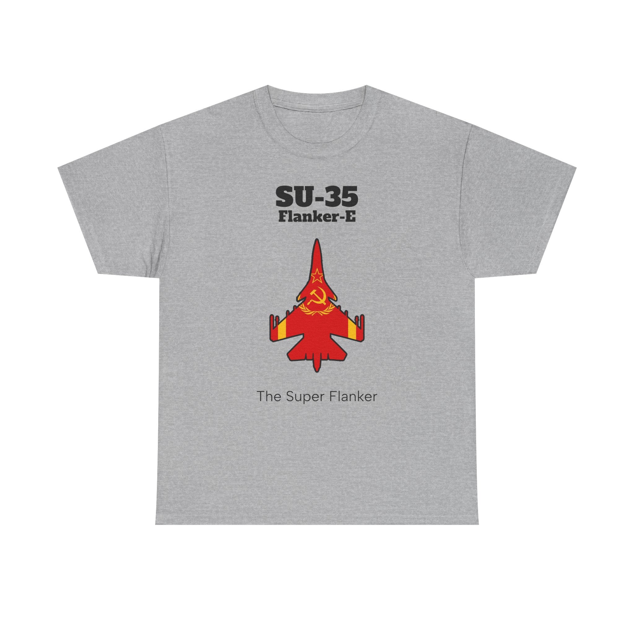 SU-35 Flanker-E T-Shirt front print