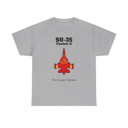 SU-35 Flanker-E T-Shirt front print