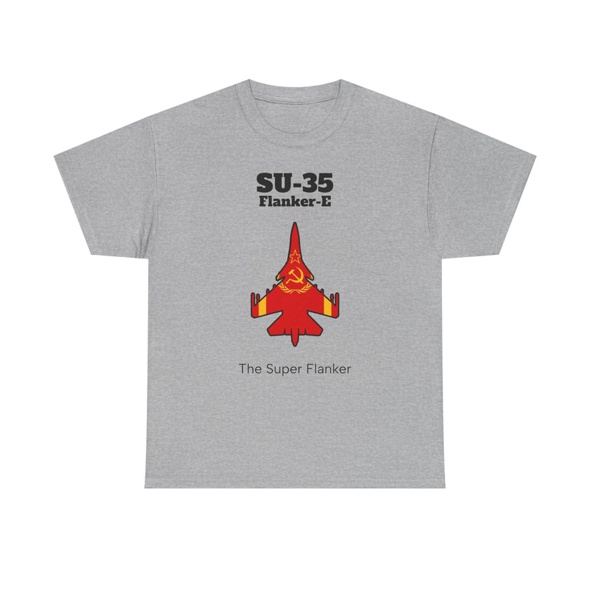 SU-35 Flanker-E T-Shirt front print