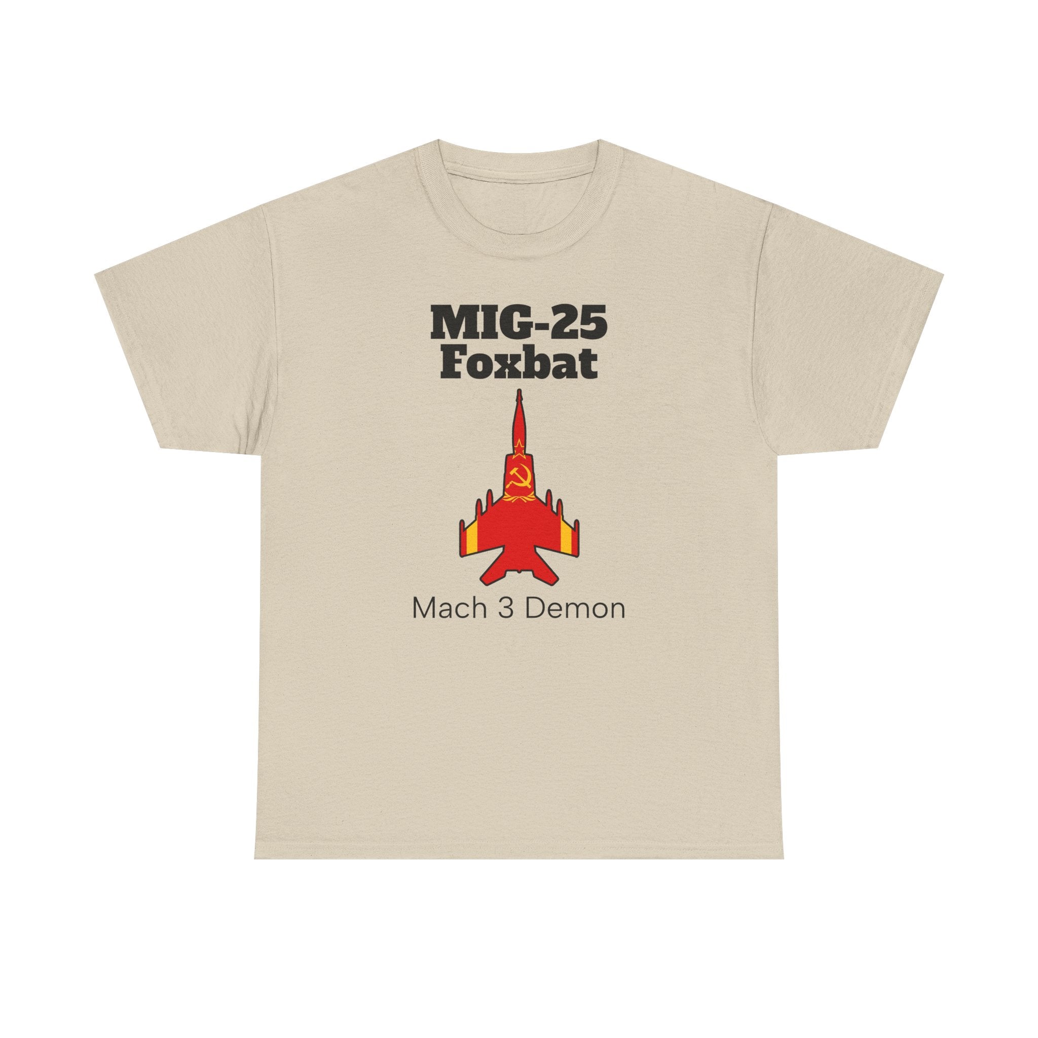 MIG-25 Foxbat T-Shirt front print