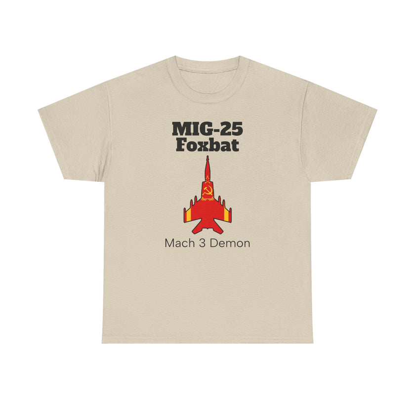MIG-25 Foxbat T-Shirt front print