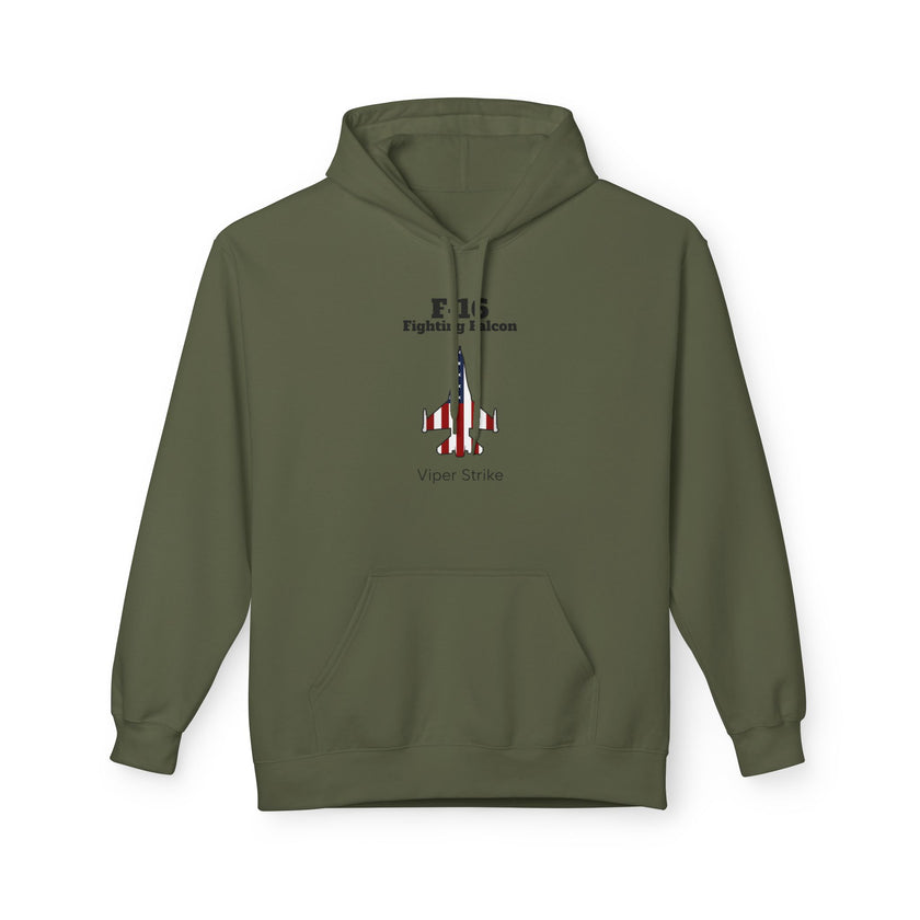 F-16 Fighting Falcon Hoodie Front Print