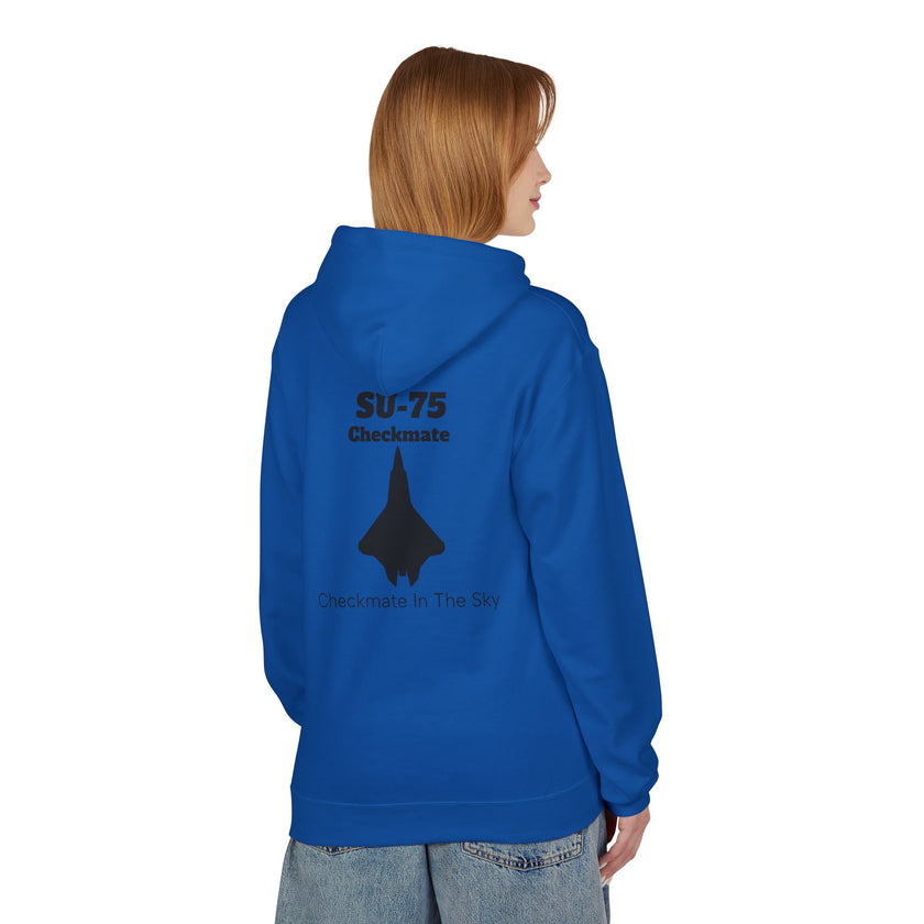 SU-75 Checkmate Fleece Hoodie - BackPrint