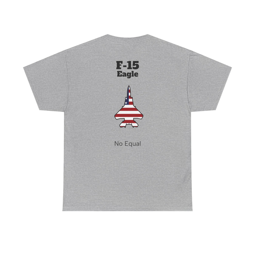 F-15 Eagle T-Shirt back print
