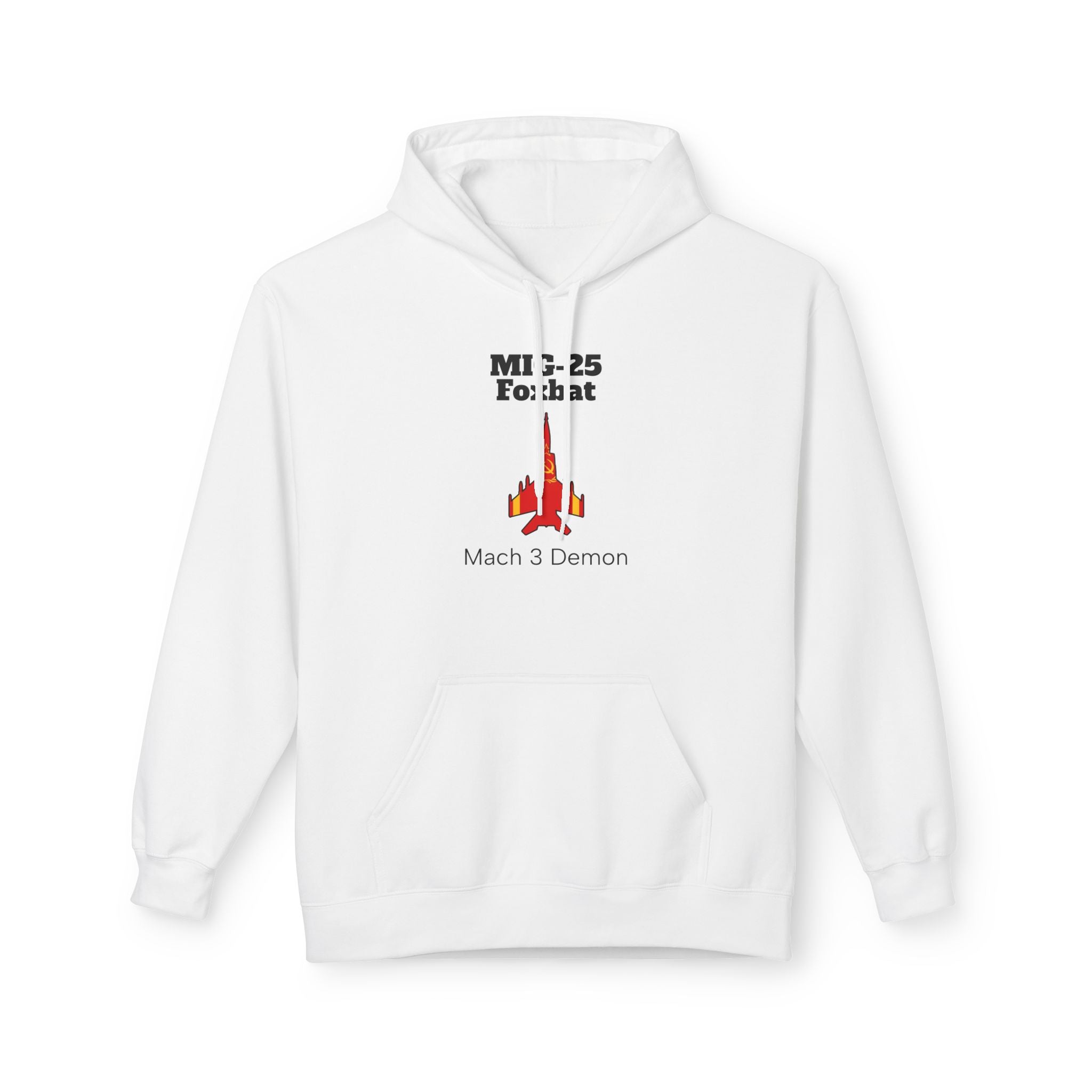 MIG-25 Hoodie front print