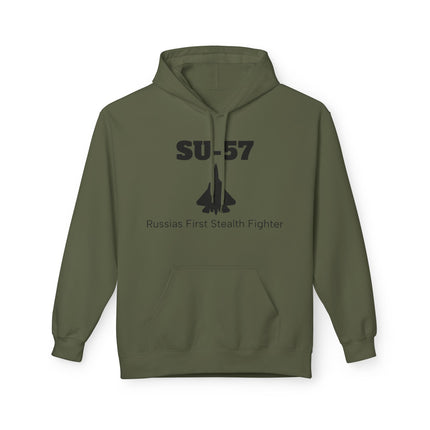 SU-57 Fighter Jet Hoodie - FrontPrint