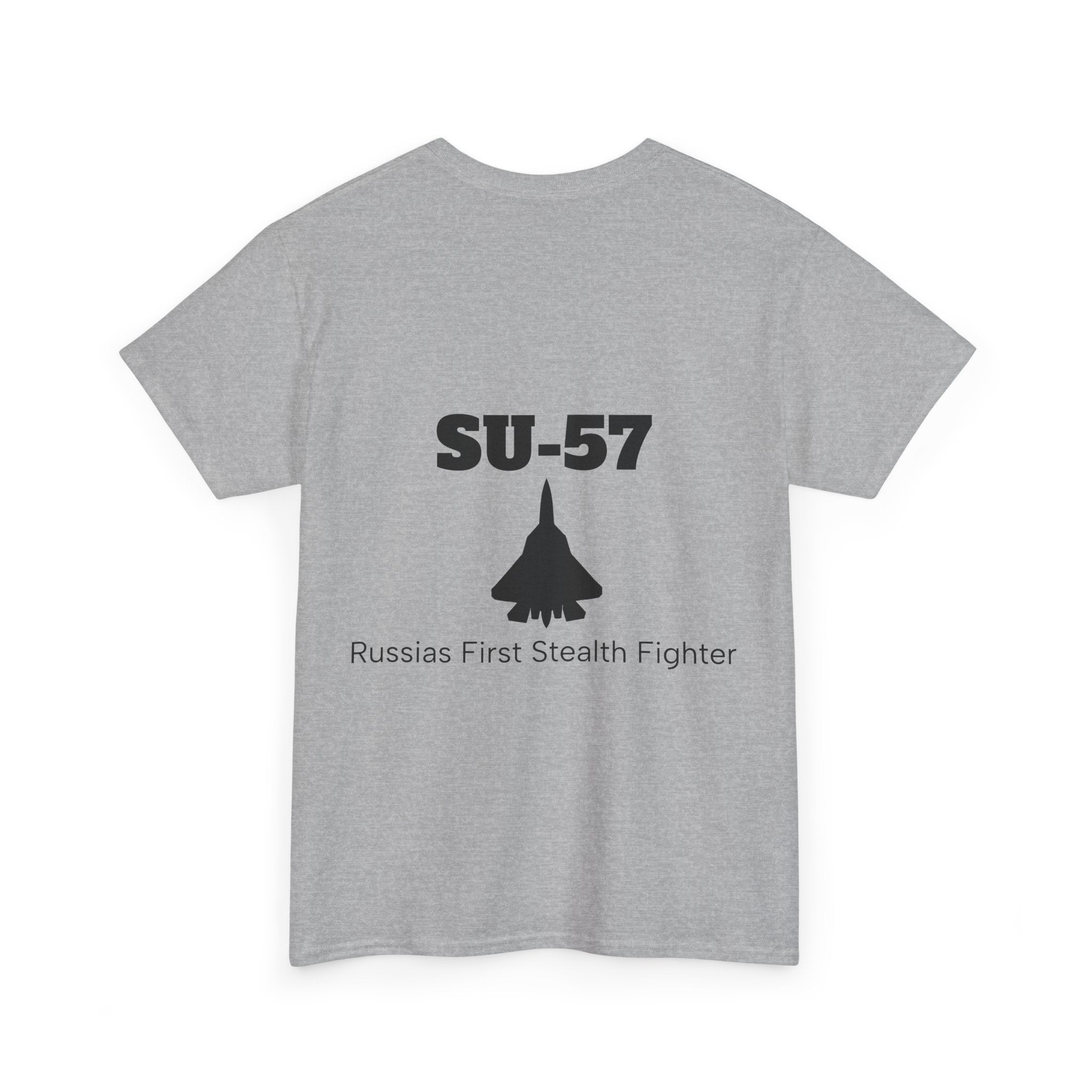 SU-57 Stealth Fighter Tee - BackPrint